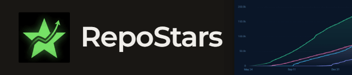 RepoStars, un outil pour visualiser et comparer les stars GitHub
